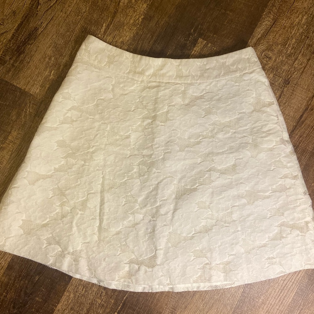 White Ann Taylor Skirt size 12